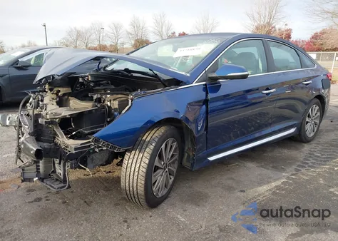 2017 Hyundai Sonata Sport from USA, damaged, VIN 5NPE34AF4HH486317